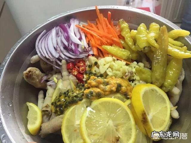 有没有会做柠檬泡凤爪的,怎么做