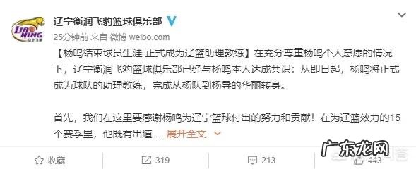 杨鸣为什么不做教练?当副总经理还解说比赛很闲吗?