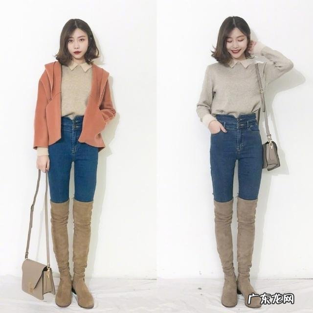 秋冬长筒袜应该如何搭配?