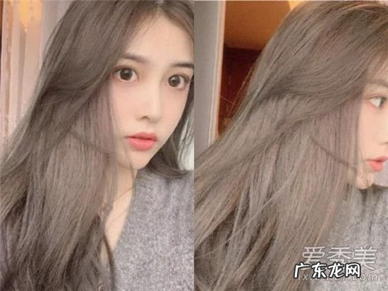 奶茶灰色头发图片 奶茶灰色头发配方