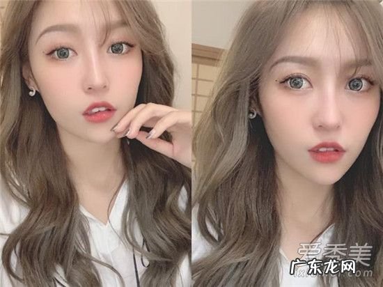 奶茶灰色头发图片 奶茶灰色头发配方