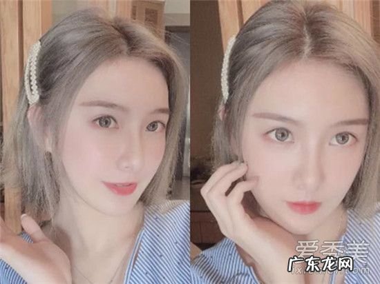 奶茶灰色头发图片 奶茶灰色头发配方