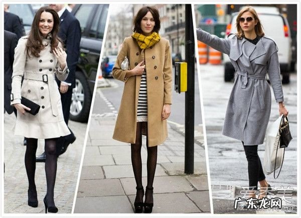 风衣搭配图片女2017 风衣里面穿什么好看