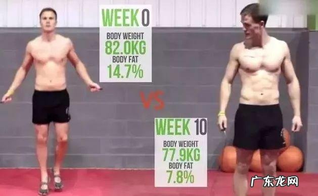 跳绳10周能甩掉多少脂肪?帅哥真人试验,效果简直不敢相信!