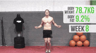 跳绳10周能甩掉多少脂肪?帅哥真人试验,效果简直不敢相信!