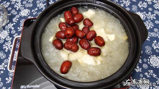 银耳汤在家里做没有枸杞和红枣怎么做？