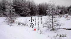 小雪是什么节气？小雪节气养生