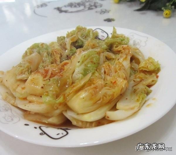 有谁知道凉白菜心,怎么拌最好吃?