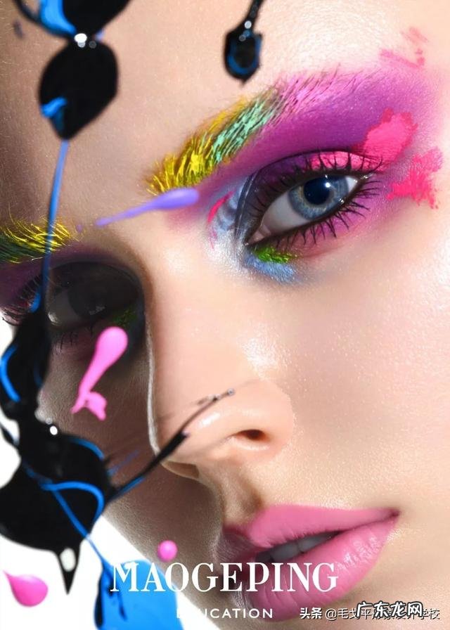 彩妆模特后台化妆视频 创意彩妆化妆视频教程