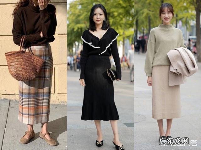 针织毛衣裙冬季如何选择和搭配才能不显胖、更时尚还有气质?