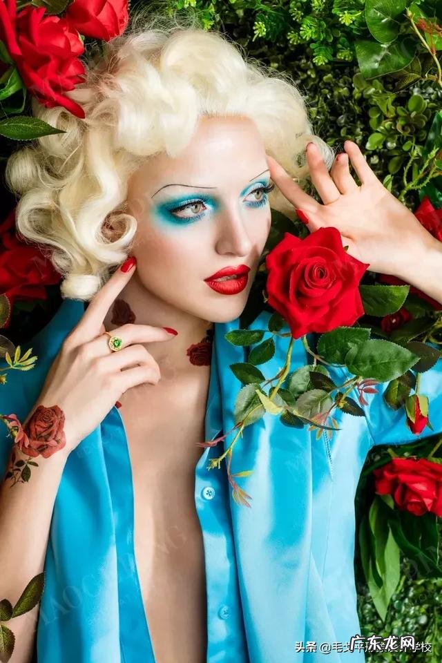 中国风彩妆大片 时尚杂志最佳创意彩妆大片