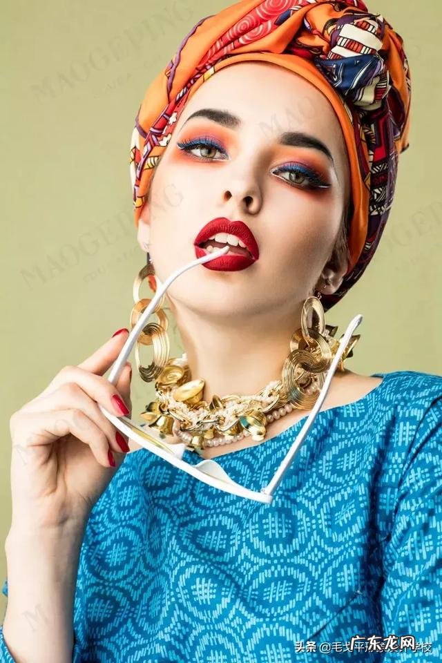 中国风彩妆大片 时尚杂志最佳创意彩妆大片