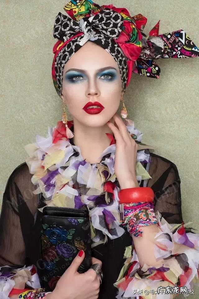 中国风彩妆大片 时尚杂志最佳创意彩妆大片