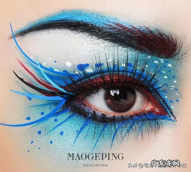 创意彩妆妆面简单 分享一组超棒的创意彩妆造型