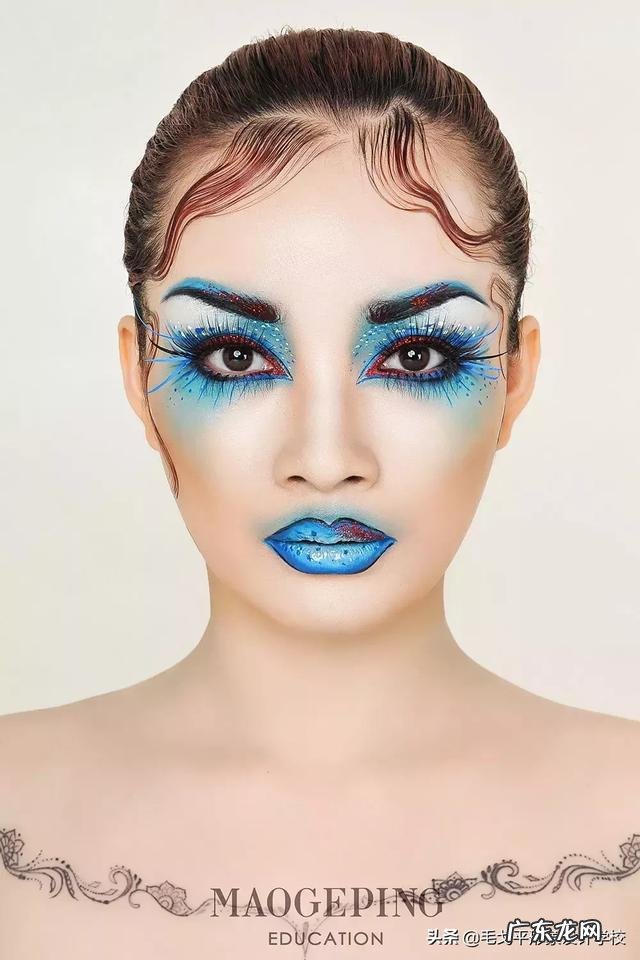 创意彩妆妆面简单 分享一组超棒的创意彩妆造型
