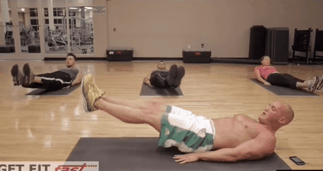 肚子大,怎么才能练出腹肌?