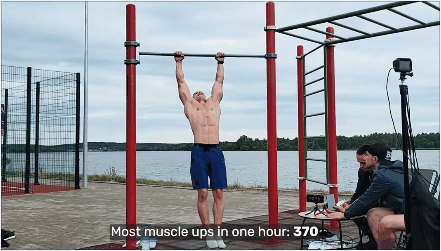 你知道哪些运动领域的世界记录