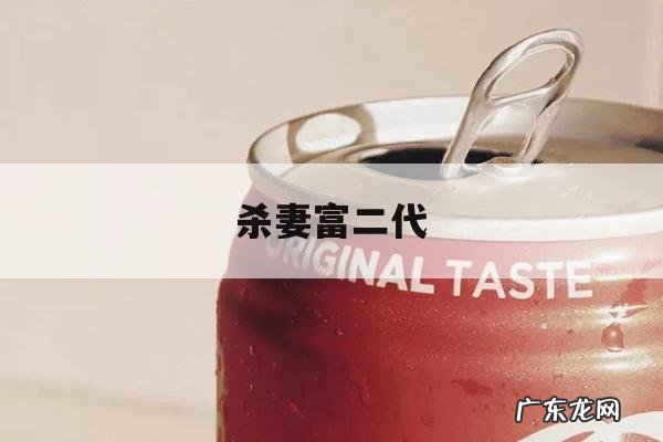 杀妻富二代，杀妻富二代被判死刑了吗