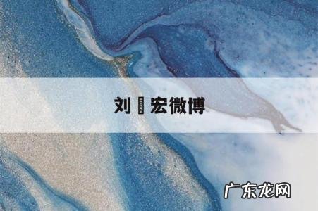 刘畊宏微博,刘畊宏微博微博