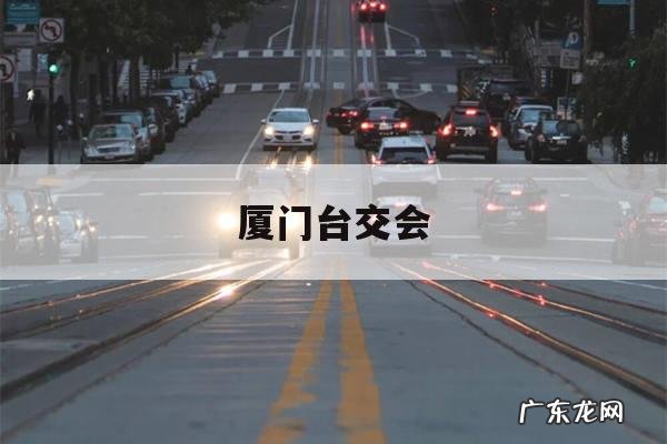 厦门台交会「厦门台交会什么时候」