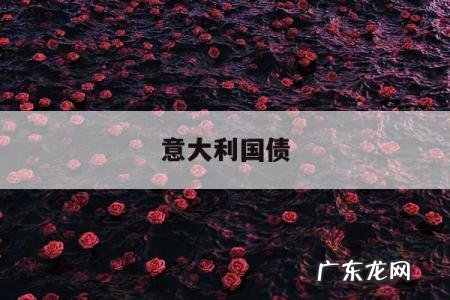 意大利国债「意大利国债怎么兑付」