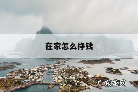 在家怎么挣钱「天天在家怎么挣钱」