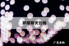 萨摩耶犬价格，萨摩耶的价格