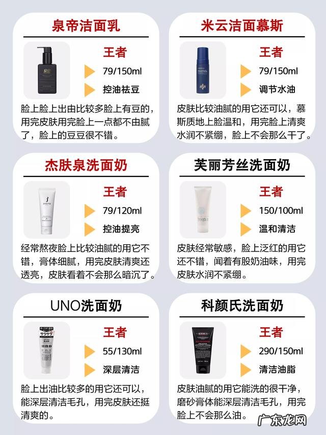 洗面奶大测评 洗面奶什么牌子好