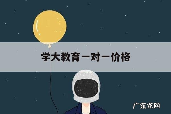 学大教育一对一价格,学大教育一对一价格怎么样