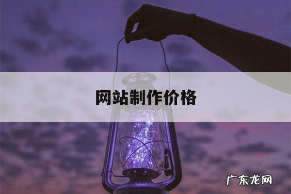 网站制作价格,做网站的价格
