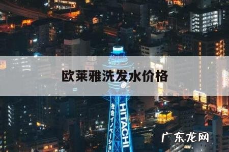 欧莱雅洗发水价格,欧莱雅洗发水价格400ml