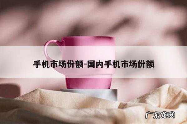 手机市场份额-国内手机市场份额