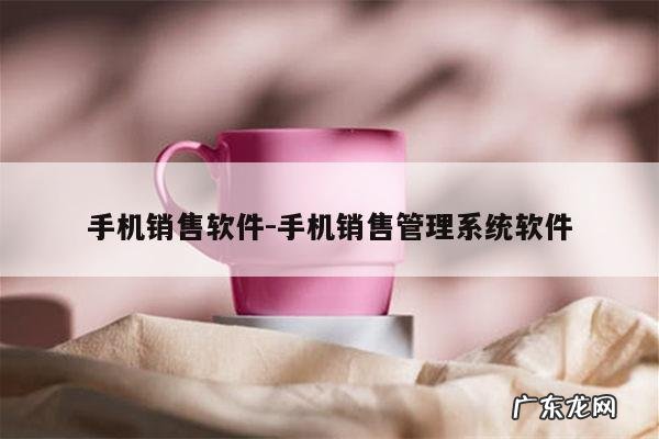 手机销售软件-手机销售管理系统软件