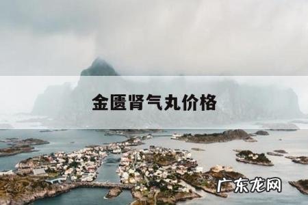 金匮肾气丸价格,金匮肾气丸什么价