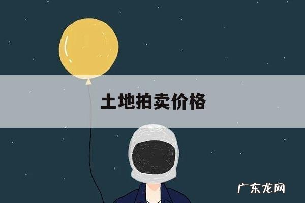 土地拍卖价格,土地拍卖价格查询