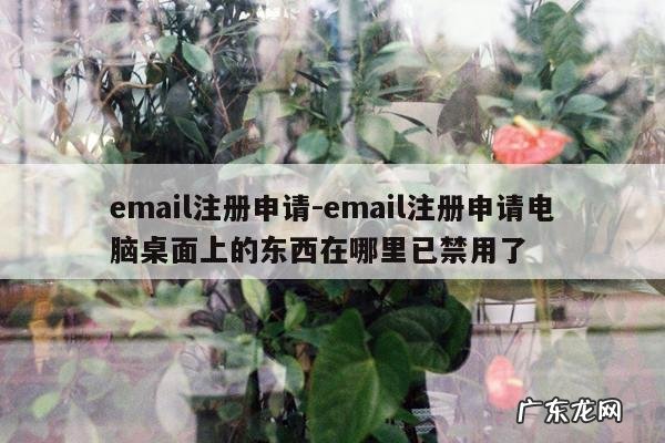email注册申请-email注册申请电脑桌面上的东西在哪里已禁用了