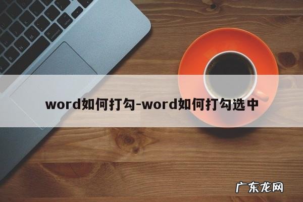 word如何打勾-word如何打勾选中