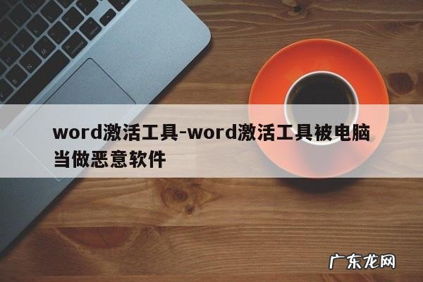 word激活工具-word激活工具被电脑当做恶意软件