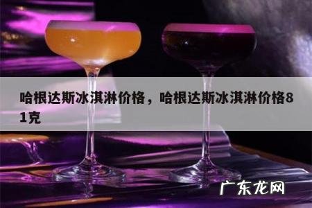 哈根达斯冰淇淋价格,哈根达斯冰淇淋价格81克