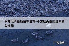 十万以内自动挡车推荐-十万以内自动挡车轿车推荐