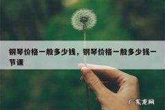 钢琴价格一般多少钱，钢琴价格一般多少钱一节课