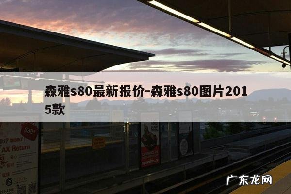 森雅s80最新报价-森雅s80图片2015款