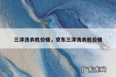 三洋洗衣机价格，京东三洋洗衣机价格