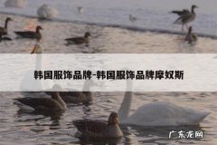 韩国服饰品牌-韩国服饰品牌摩奴斯