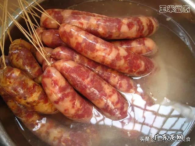 广东香肠的肠衣是用什么做的,能直接吃吗