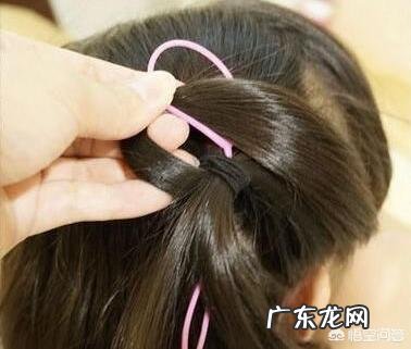 一分钟韩式编发步骤适合懒人上班族的发型扎法