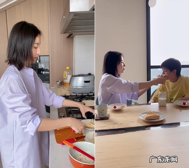 董洁居家照 42岁董洁素颜出镜