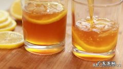 谁有在家做柠檬冰红茶的方法