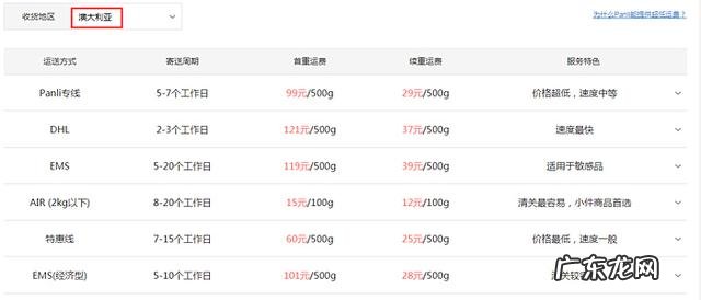 在淘宝买的东西能不能发货到澳大利亚