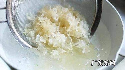 凉拌银耳,这样做才好吃